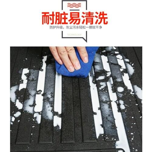 Myfmat custom car trunk mats car Cargo Liners pad for TOYOTA HIACE COASTER Sienna Cruiser Solara COASTER LEVIN LANDCRUISER safe