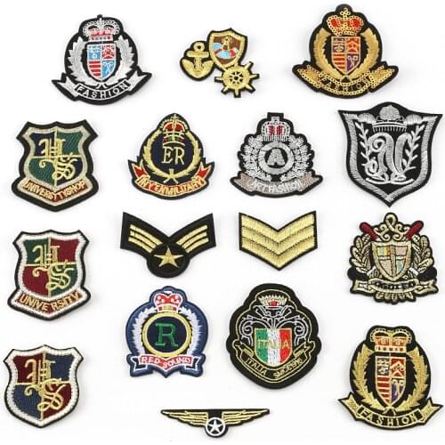 New Fashion Ironing Embroidery Badge Patch DIY Clothing Luggage Accessories Decoration Supplies Patch