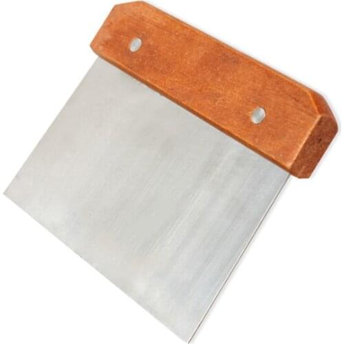 Soap Cutter Straight Stainless Wax Dough Slicer Wooden Handle for Soaps Making MAZI888