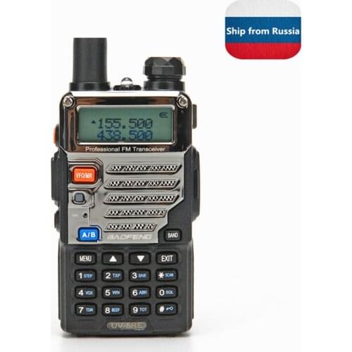 Baofeng UV-5RE Walkie Talkie UV5RE CB Radio Station 10KM 128CH VHF UHF Dual Band UV 5RE Two Way Radio for Hunting Ham Radios