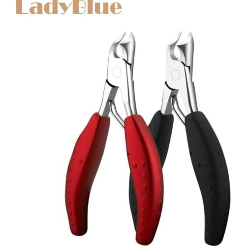 Professional Cuticle Scissors Pedicure Cutters Finger Toenail Dead Skin Remove Clipper Pliers for Manicure Nail Tools Nipper