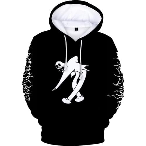 New Ghostemane 3D Hoodie Sweatshirt Harajuku Long Sleeve Clothes Autumn Winter Ghostemane hoodies Men/Women Pullover Coats