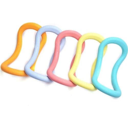 TPE Yoga Circle Fascia Stretch Ring Fitness Ring Yoga Pilates Ring Magic Circle Home Gym Fitness Pilates Training Supplies