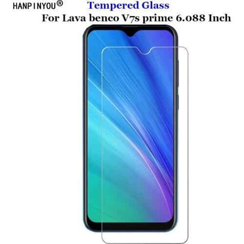 For Lava benco V7s prime 6.088" Tempered Glass 9H 2.5D Premium Screen Protector Protection Film