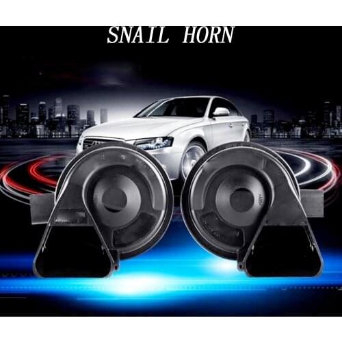 Snail horn speaker For Porsche Cayenne 2011-2017 series waterproof super loud electric air trumpet sound siren low pressure horn