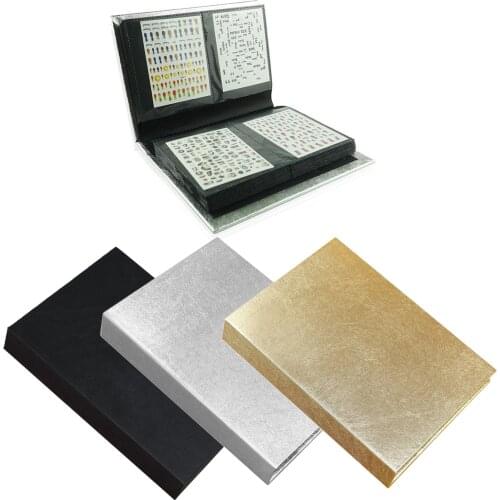 30 Pages Decals Storage Book Photo Display Album Nail Sticker Collecting Albums Storage Holder Nail Art Display Book