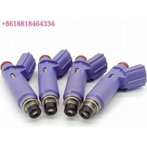 4PCS 23250-22100 2325022100 23209-22100 High Quality Fuel Injector for TOYOTA- COROLLA- VERSO 2006 1.8L 12EUR EIS00336786