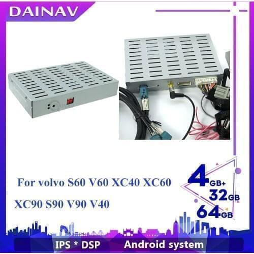 Android 9.0 Auto stereo Interface Box Car Decoding Box For volvo S60 V60 XC40 XC60 XC90 S90 V90 V40 Car Video Player