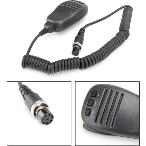 Artudatech 1PC Short Wave Radio Handheld Speaker Mic For YAESU FT847 FT920 FT950 FT2000