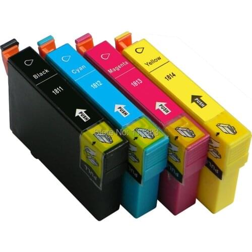 T1811 ink cartridge For EPSON XP212/XP215/XP312/XP315/XP412/XP415XP30/XP102/XP202/XP205/XP302/XP305/XP402/XP405 printer full ink