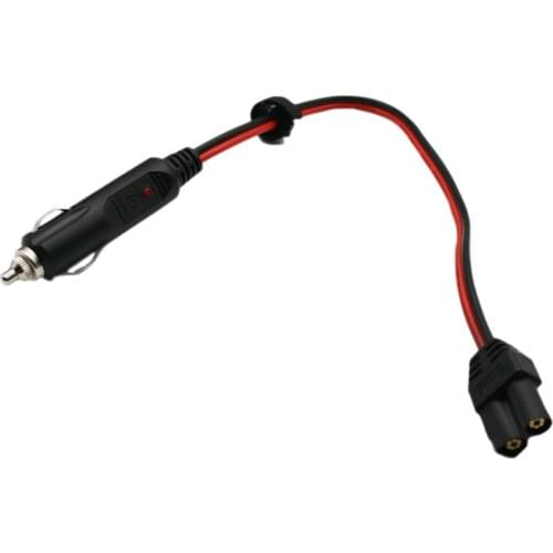 EC5 Male To Car Cigarette Lighter Plug Car Emergency Battery Booster Charger Power Supply Portable Jump Starter Cable On-board