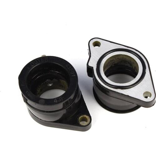 Carburetor Carb Intake Manifold Joint For Yamaha XT600 E H K N S T U W Z 1994-2002 & TT600 N S W 1985-98 & XT500 E T Z 1986-1989