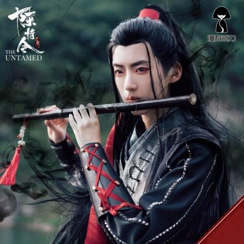 Mo Dao Zu Shi Cosplay Costumes Wei Wuxian Young Grandmaster of Demonic Cultivation Costume Men Anime Wei wuxian Black Clothing