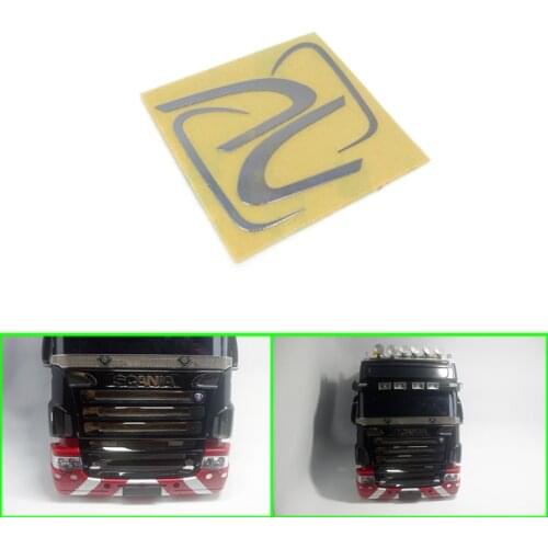 Air Inlet Metal Sticker Decoration for 1/14 Tamiya RC Truck Trailer Tipper Scania 620 470 Car Diy Parts