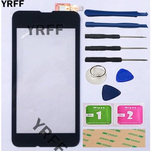 Mobile Touch Screen For Nokia Microsoft Lumia 530 N530 RM-1017 Touch Screen Panel Sensor Digitizer Front Glass Outer Touchscreen