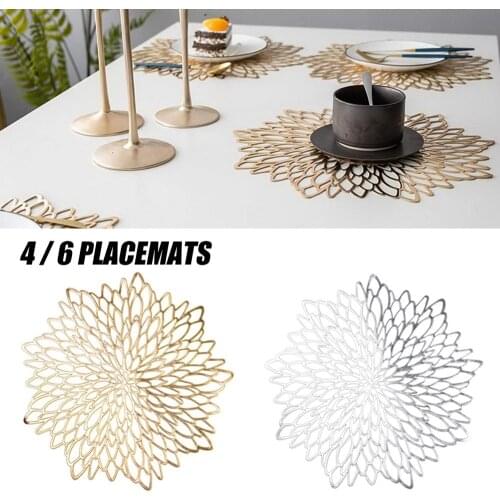 Irregular PVC Placemat For Dining Table Multifunctional Eco-Friendly Table Coasters Board Kitchen Decoration Accessories