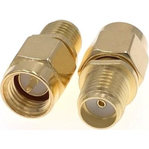 SMA Male To SMA Female Straight RF Connector Adapter