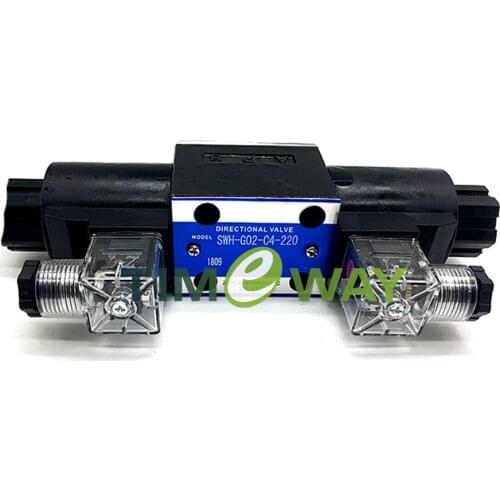 SWH Hydraulic Valve SWH-G02-C3-20 Solenoid Directional Control Valve DC24V AC220V AC24OV
