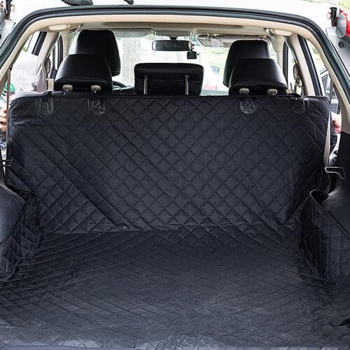 High Quality Car Pet Trunk Mat Oxford Cloth Dog Rear Seat Cover Car Rear Pet Mat Easy To Clean Car Protective Blanket