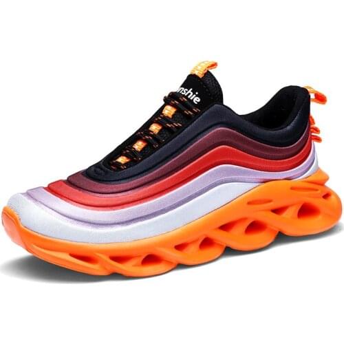 Zeeohh Fashion Thick Bottom Men Sneakers Trend Outdoor Men Shoes Light Breathable Hot Sale Casual Shoes Popular Leisure Shoes