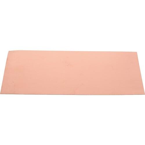 1pc 0.5*100*200mm Cu Foil Panel 99.9% High Purity Copper Sheet Pure Cu Metal Plate DIY Industry Supply