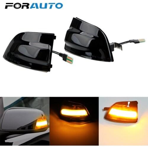 2Pcs/set LED Dynamic Turn Signal Light Car Rear View Mirror Lamp LED Indicator Blinker For FORD Focus 2 MK2 2004 - 2008 C-MAX