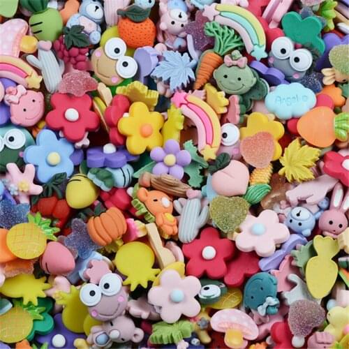 2021 50Pcs Trendy Frosted Resin Blessing Bag Accessories Cabochon Flatback Decoration Craft Embellishment Scrapbooking Accessory