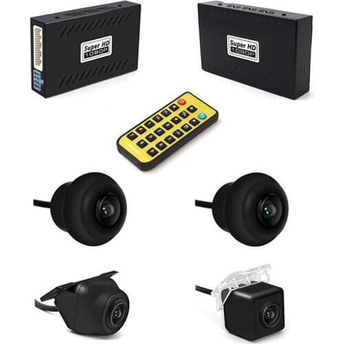 360 Seamless Surround View Digital Video Recorder ( 2D +1080p Starlight Night Vision) Parking System Panoramic Video Cameras
