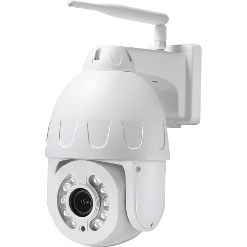 5MP Wireless WiFi SD Card 3G/4G SIM Voice Intercom Sony CMOS Metal Shell Infrared Waterproof Outdoor PTZ IP camera