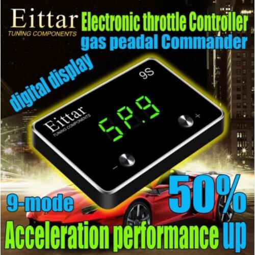 Car Styling 9-Mode Automobile Electronic throttle controller Car Gas Pedal Accelerator Commander For TOYOTA Sequoia 2007