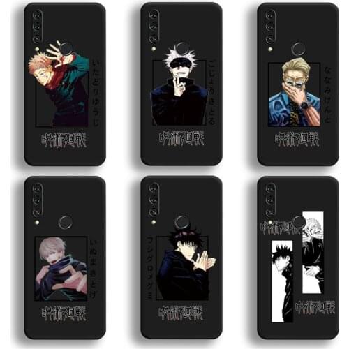 Jujutsu Kaisen Itadori Yuji Gojo Satoru Nanami Kento Phone Cases For Huawei Y6P Y8S Y8P Y5II Y5 Y6 2019 P Smart Prime Pro
