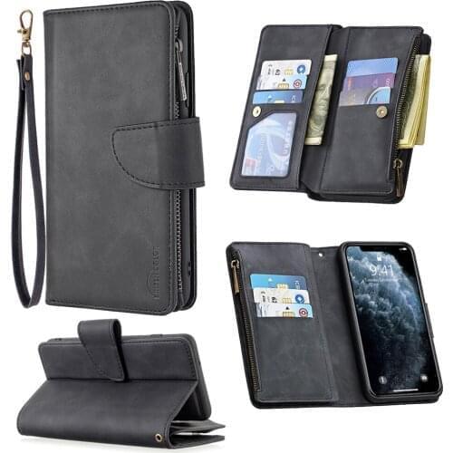 Magnetic Zipper Wallet Case For Samsung A51 A71 S20 Plus Ultra S9 S10 Plus S10E A91 A81 A41 A31 A21 A11 A01 A70 A50 A40 A30 A10