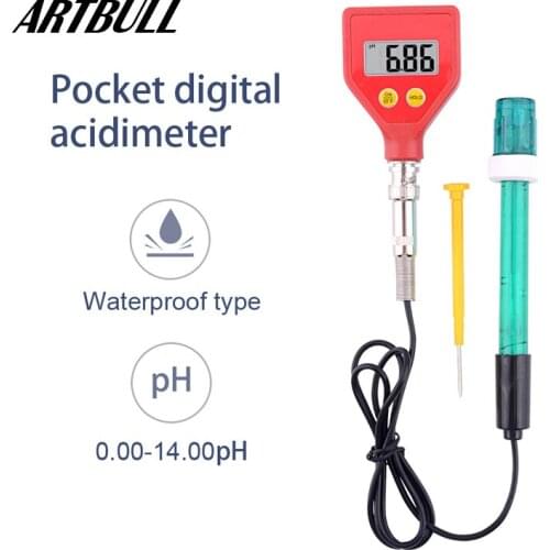 Digital Water 0.01pH Meter Tester 0.00~14.00pH Moisture measuring Redox Potential Testers Water Quality Measure Tool
