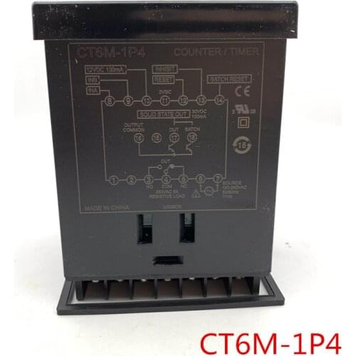 CT6M-1P4 CT6M-1P2 100% New Original Genuine Multifunctional Timer Counter 50-60Hz