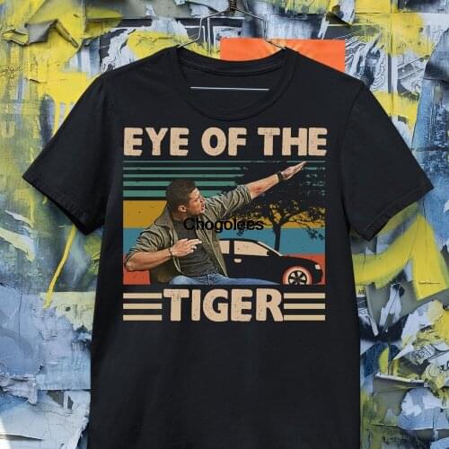 Dean Winchester Supernatural Eye Of The Tiger T Shirt Retro Tee For You And Your Friends For Fan 1485