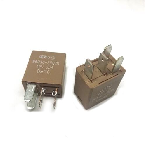 HOT NEW air conditioner fan relay 12V relay 95230-2P030 952302P030 95230 2P030 35A 12VDC DC12V 12V4PIN