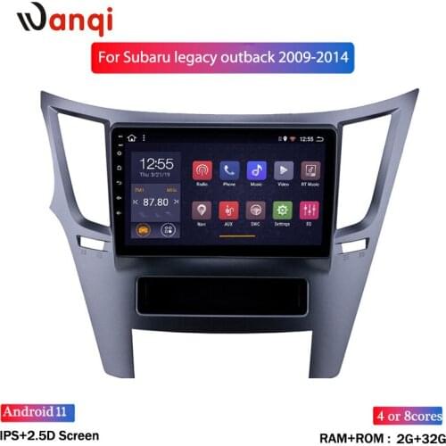 Hot sale 2G RAM 32G ROM Android 8.1 Car DVD For Subaru Legacy Outback 2009-2014 GPS Radio Video Multimedia Player