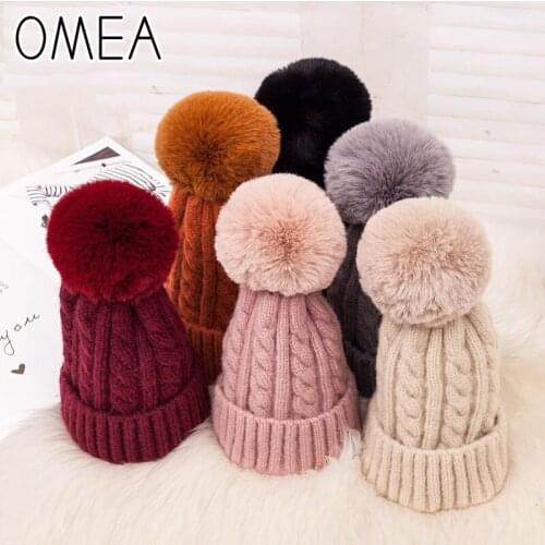 Women's Hats With Pompoms OMEA China