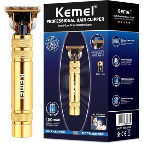 Original metal housing rechargeable hair trimmer electric beard trimme for men finishing outlining hair clipper edging machine