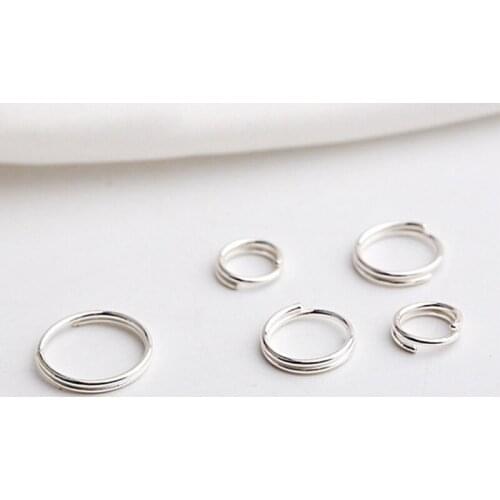 925 Sterling Silver Simple Ear Bone Hoop Earrings For Women Mini Small Hoop Earrings Ear Bone Buckle Round Circle Earrings Hoops