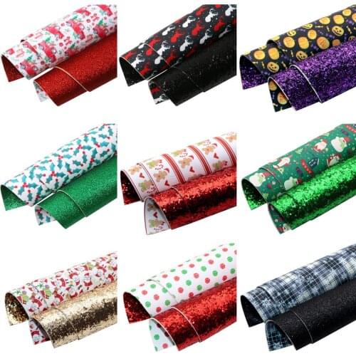 20*33cm Alphabet printed Lychee Faux Leather Fabric for Bows Synthetic Leather Sheets CraftsDIY Handmade Materials,1Yc12135