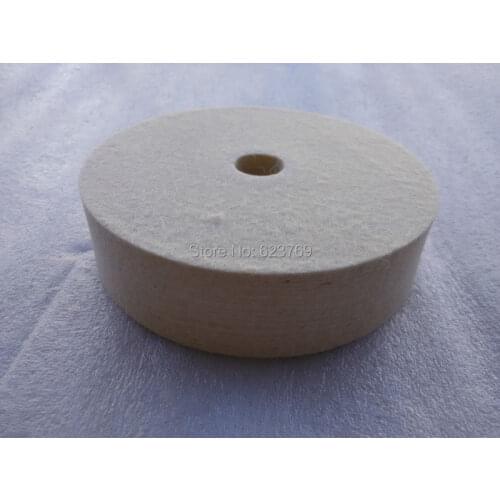 RZZ Pure Wool Felt Wheel Wool Polish Disc 150mm Good Quality Free Ship