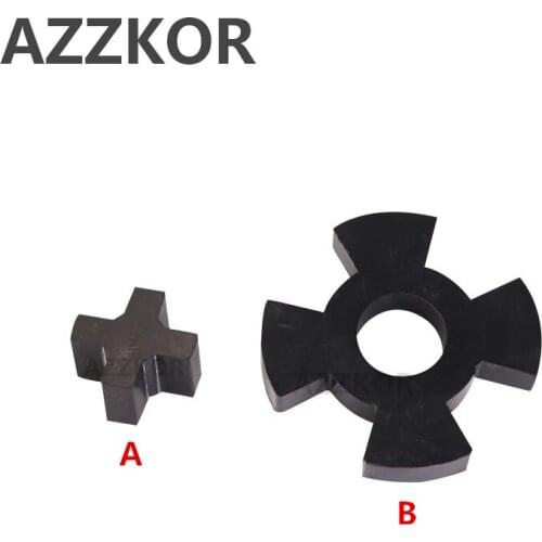 Spindle Shock Absorber Rubber Cushion Small Coupling Piece Surface Grinder Fittings Cross Glue Joint Block Contact Milling Tools