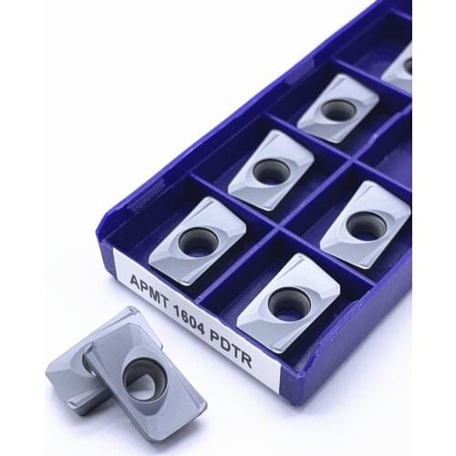 APKT1604 PDTR LT30 Carbide Inserts Lathe Cutter Turning Tool CNC Machine Cutting Tools Tungsten Carb APMT1604 PDTR LT30