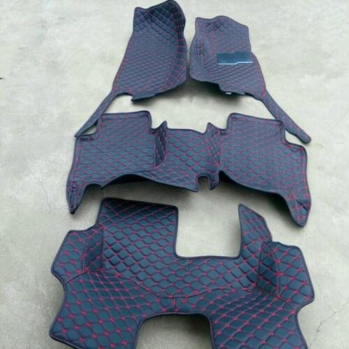 High quality! Custom car floor mats for Right Hand Drive Ford Endeavour 7 seats 2019-2016 waterproof carpets for Endeavour 2017