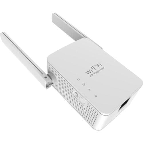 PIXLINK Wireless WiFi Range Extender Booster 300Mbps Wi-Fi Repeater Network Router 2 Antennas Signal Wsp Easy Setup WR13