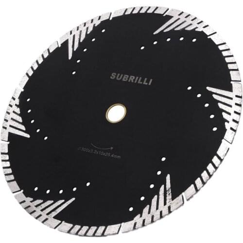 1Pc 12Inch Diamond Cutting Wheel Turbo Tooth For Granite Concrete Masonry 300mm Diamond Cutting Disc Circular Saw Blades