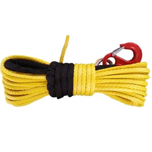 10mm x 30m Synthetic Winch Line Cable Rope 20000 LBs with Sheath (ATV UTV 4X4 4WD OFFROAD) With Good Quality