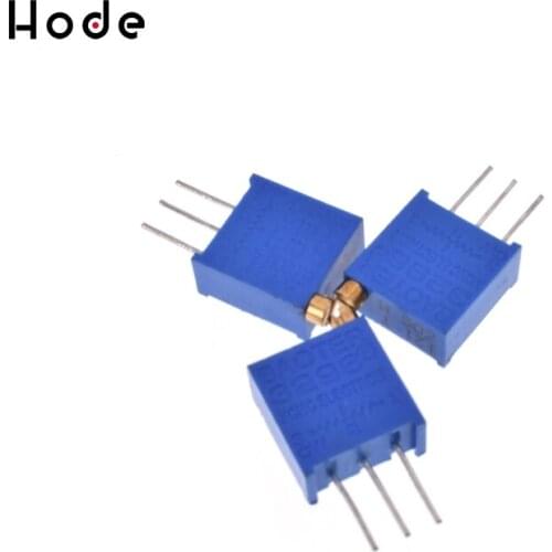 10pcs 3296W-502 3296 W 5K ohm Trim Pot Trimmer Potentiometer