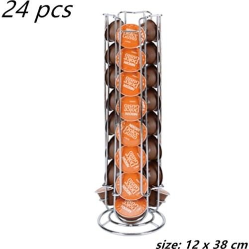2020 Suitable For Diameter 5.3 Cm Coffee Capsule Storage Rack Dolce Coffee Pod Organizer Holder For Home Cafe Hotel